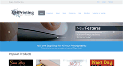 Desktop Screenshot of ohprinting.com